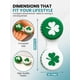 thumbnail image 5 of Estuche Para Lentes De Contacto Seasonal Fun Irish, 5 of 7