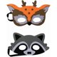 thumbnail image 4 of 12 máscaras de fieltro de animales del bosque, animales de la jungla, cosplay, fiestas temáticas, recuerdos para niños, 4 of 4