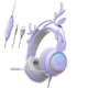 thumbnail image 3 of Auriculares Para Juegos Con Cable Con Micrófono USB De 3,5 Mm Ligero Para Tableta Portátil Púrpura, 3 of 5