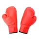 thumbnail image 3 of Guantes De Boxeo Punch Mitts Equipo De Boxeo Para Kickboxing Artes Marciales Sanda Rojo, 3 of 5