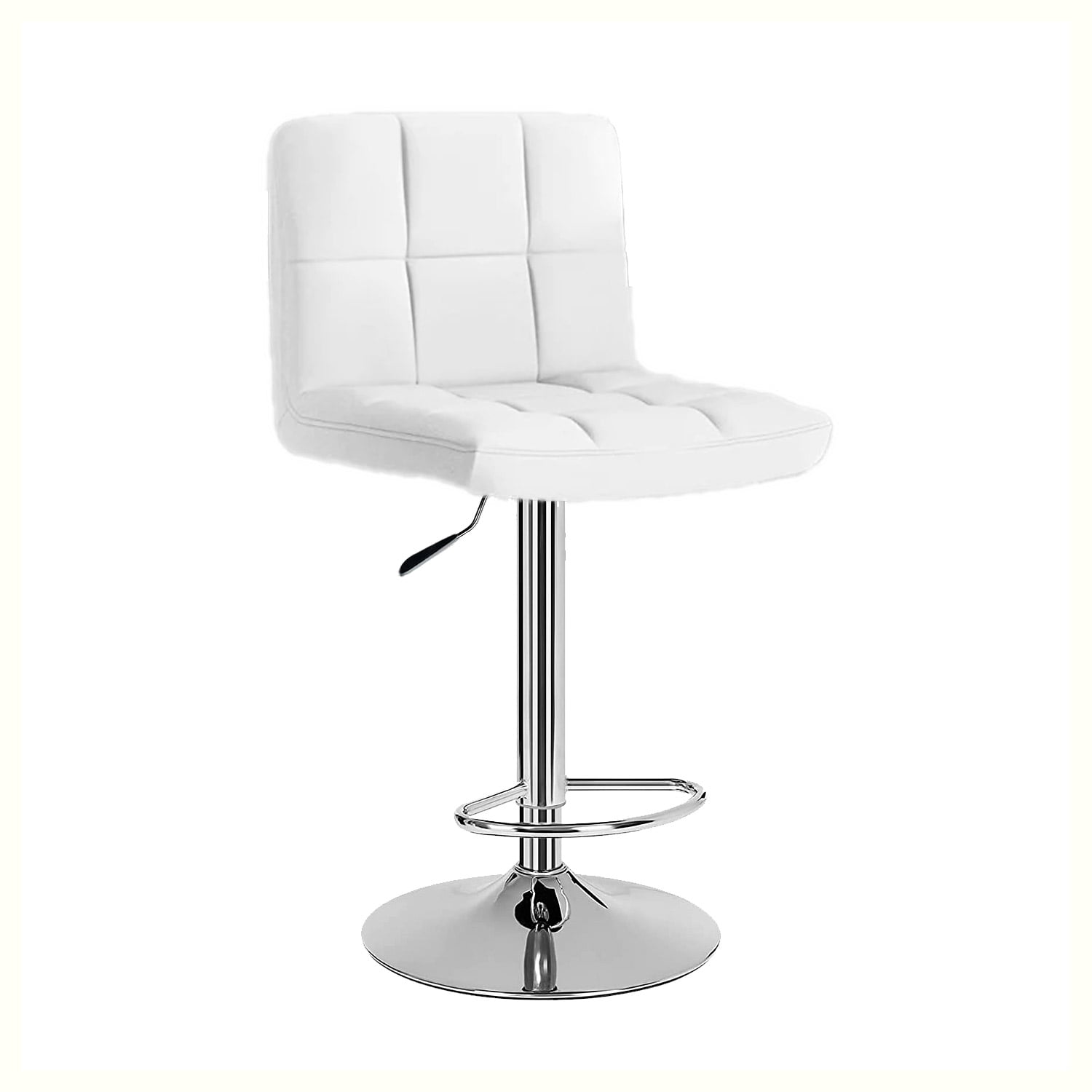 Global Latin - Silla Piso Bar Taburete Con Respaldo Cuadrado