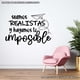 thumbnail image 3 of Frase Deco Seamos Realistas Y Hagamos Lo FR-11074, 3 of 3