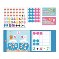 Bothyi - Juego De Diez Marcos, Juguetes Educativos Para Edades Tempranas, Juguetes De Matemáticas Para Niñas En Edad Preescolar Primaria