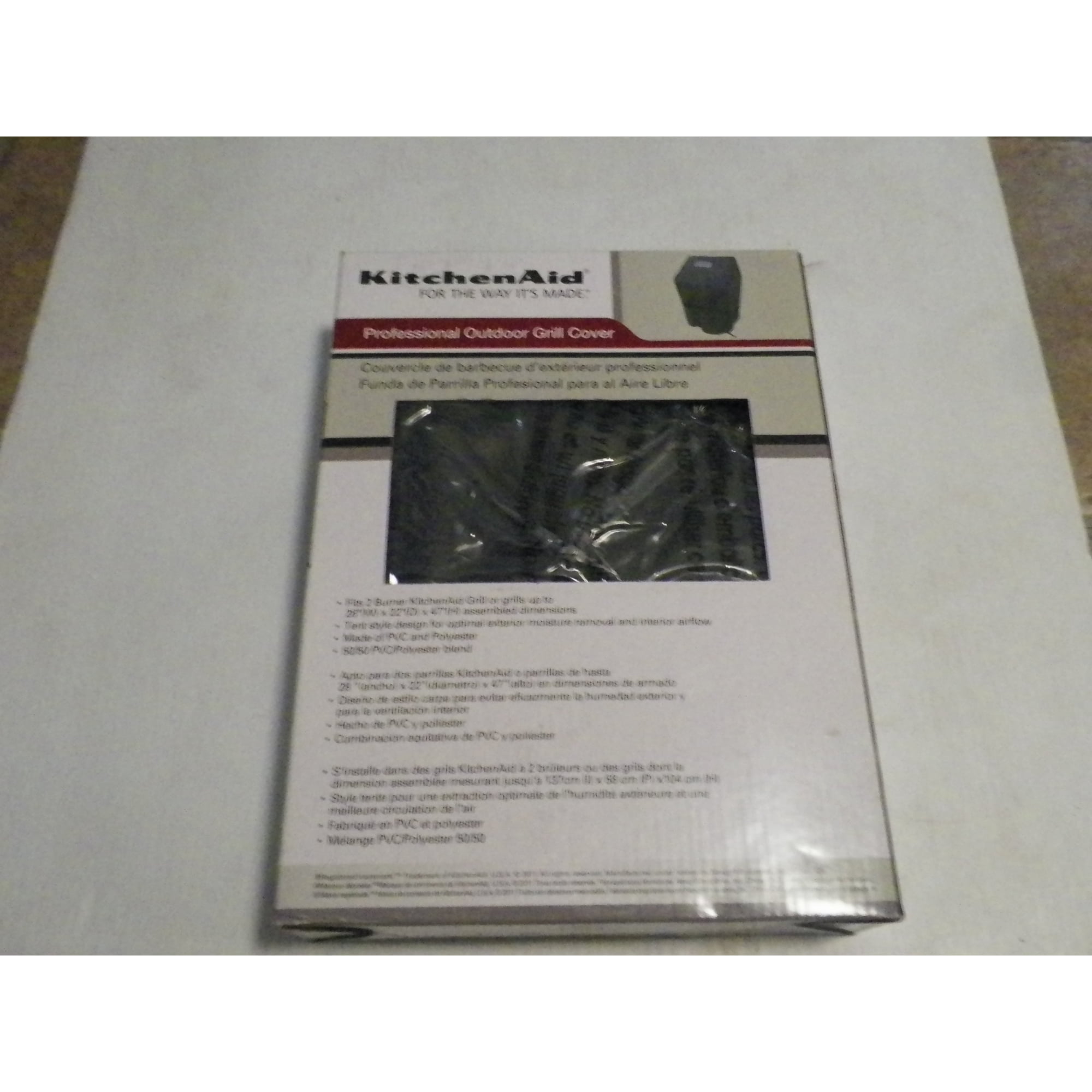 Cubierta De Parrilla Kitchenaid 700-0819 Para Parrilla De Gas De 20 Pulgadas Con 2 Quemadores