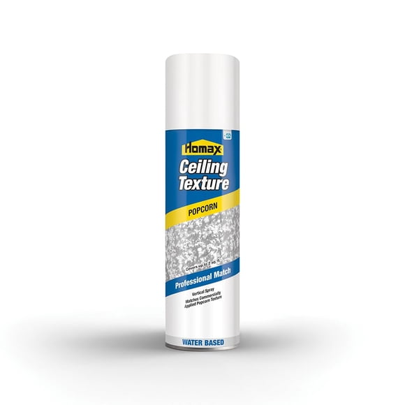 Spray para Textura de Cielo Raso Homax Estilo Palomitas 473 ml Base Agua