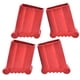 thumbnail image 3 of Almohadillas Para Pies De Escalera, 4 Uds., Adecuadas Para La Mayoría De Escaleras, Duraderas, Prácticas, Antideslizantes, 5,1 Cm X 2,7 Cm, 3 of 5