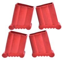 Magideal - Almohadillas Para Pies De Escalera, 4 Uds., Accesorios De Escalera De Extensión, Duraderos Y Convenientes, Se Adapta A La Mayoría De Las Escaleras, Pr 51 Cm X 27 Cm