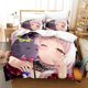 thumbnail image 1 of Top Murasaki Shion Bedding Set Bed Set Adult Kid Bedroom Duvet cover Sets Kawaii Girl Bed Bed Sheets, 1 of 5