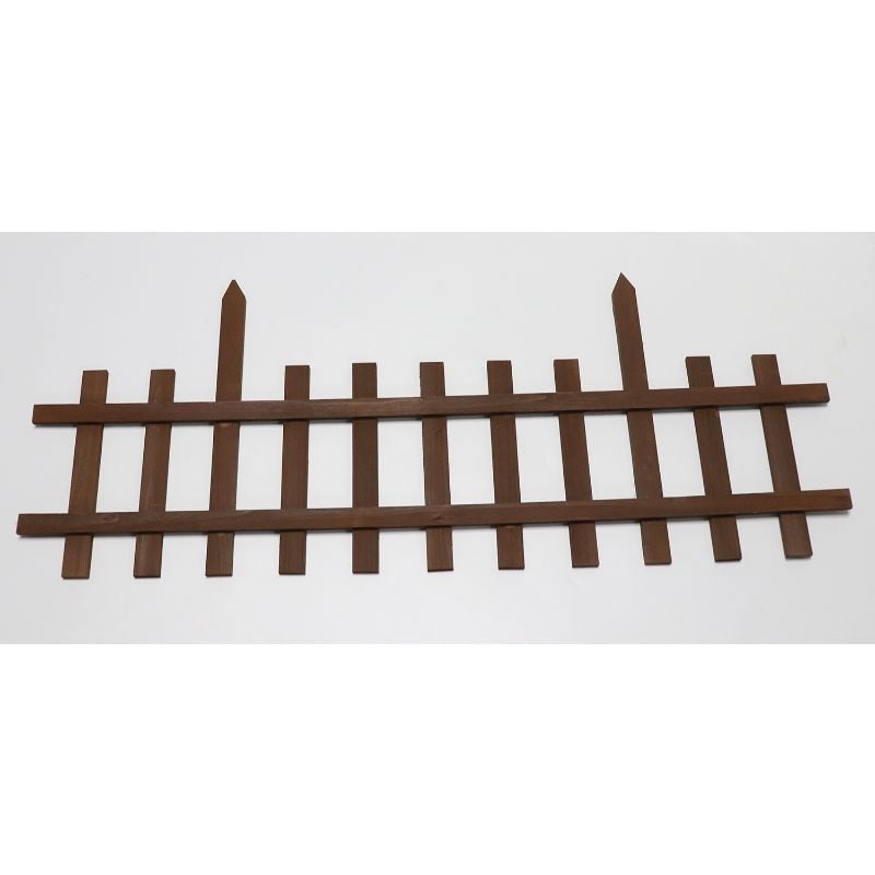 Expert Gardener - Cerca De Madera Café Oscuro