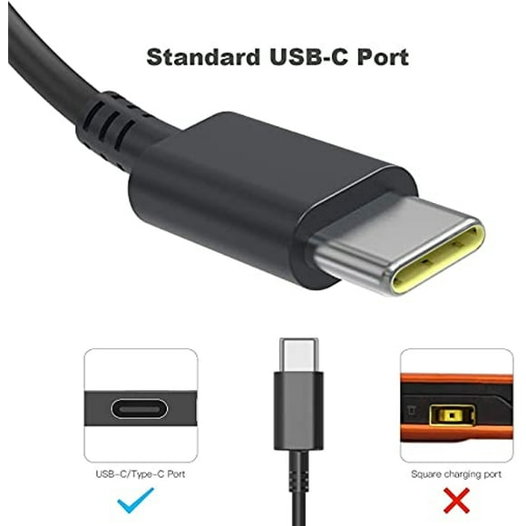 Cargador USB Tipo C 65W Decszdy Lenovo Chromebook