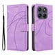 thumbnail image 4 of Funda tipo cartera con tapa para Motorola MOTO G77 5G con tarjetero, soporte y cubierta magnética Morado, 4 of 4