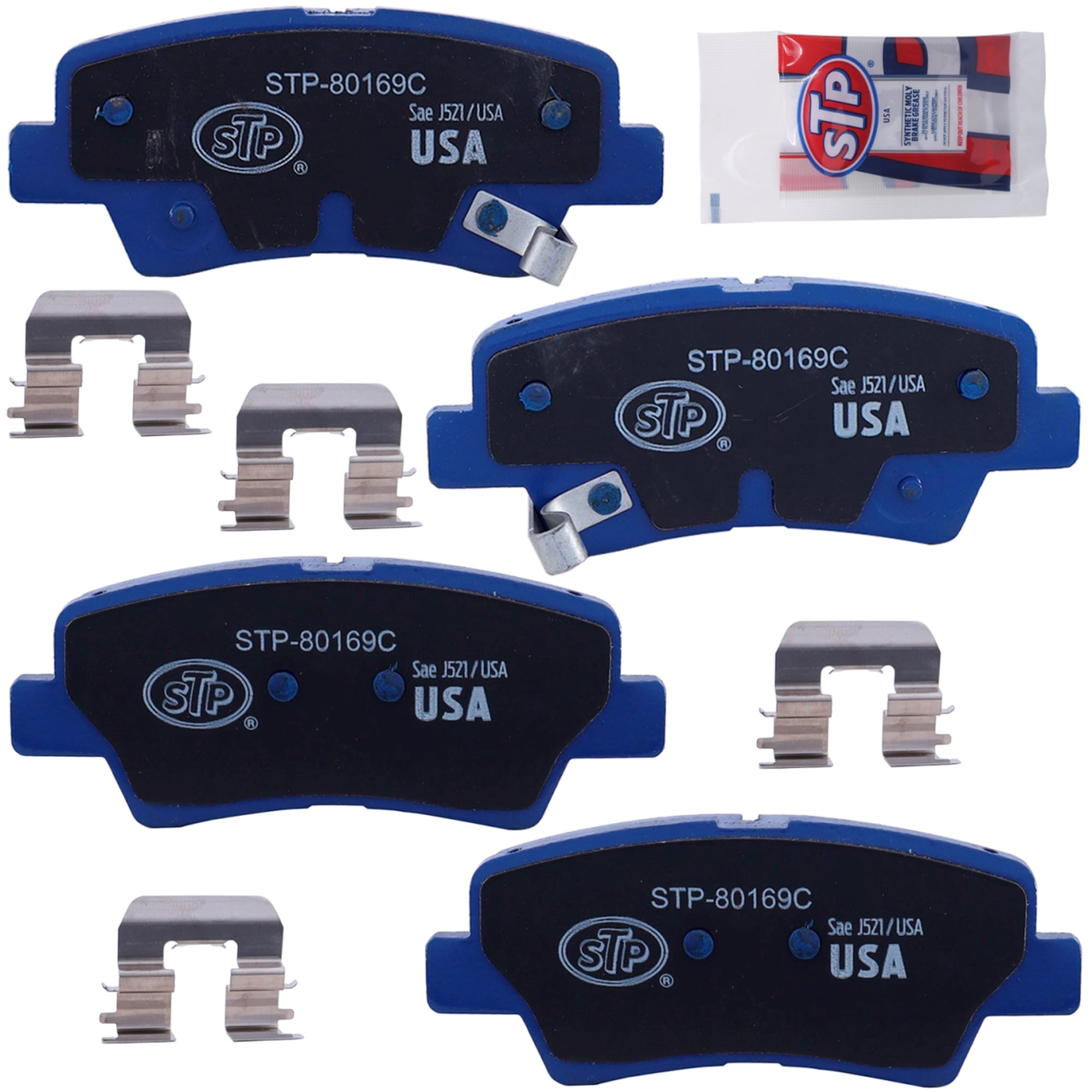 Repuestos Del Sol - Juego Pastillas Freno Traseras Hyundai Elantra 2.0 2016 2019