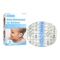 Magideal - 30 Uds. De Pegatinas Impermeables Para Los Oídos De Para Niños Pequeños, Fáciles De , Para Recién Nacidos, Cómodas, Transpirables,