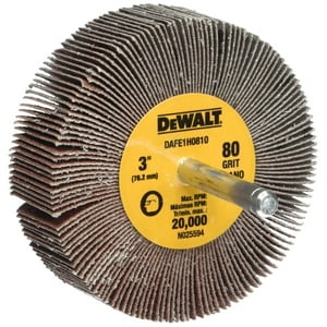 Dewalt - Rueda Plegable Dafe1H0810 Grano 80 7 62 Cm X 2 54 Cm X 0 635 Cm