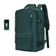 thumbnail image 3 of Mochila Viaje Cabina Avión Impermeable Viral Zapatos USB Verde, 3 of 4