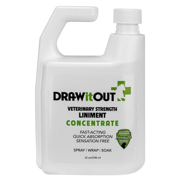 Spray linimento Draw It Out USA 3,8 L de uso veterinario