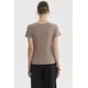 thumbnail image 3 of Polera Mujer Escote Cuadrado Rib Beige, 3 of 4
