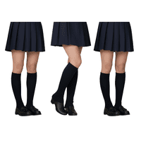 Genérico - Pack 3 Polainas Calentadores Juvenil Escolar Y Uso Diario 100% Lana