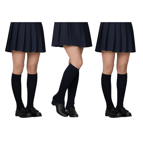 Genérico - Pack 3 Polainas Calentadores Juvenil Escolar Y Uso Diario 100% Lana