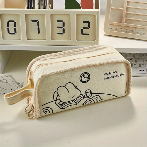 Large Capacity Stationery Bag: Perfect for Office, School, and Home - Suitable for Everyone!