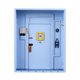 thumbnail image 4 of Llavero Montado En La Pared Con Puerta De Almacenamiento, Estante De Pared De Madera Con Ganchos, 20,3x5x25,5cm, Azul, 4 of 5