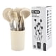 thumbnail image 1 of Set de Utensilios de Cocina de Silicona y Madera (12 Piezas) – Blanco, 1 of 3