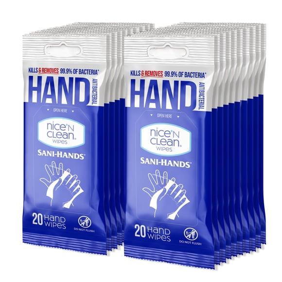 Toallitas húmedas para manos Nice 'N Clean para pieles sensibles con aloe, 400 unidades