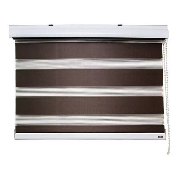 Cortina Roller Duo Zebra Día Y Noche Color Variado 100x120cm