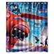 thumbnail image 1 of Cortina de ducha Big Hero 6, juego de cortina de baño con ganchos, tamaño 60 x 72 pulgadas, 1 of 3