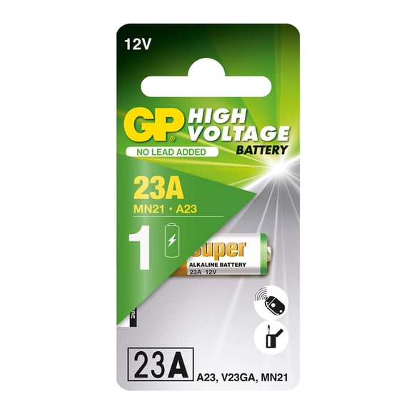 Batería GP 23A 12 V de Alto Voltaje (Alcalina)