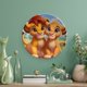 thumbnail image 5 of El rey león Simba Plato decorativo de porcelana fina (bone china), plato decorativo de cerámica para hogar, oficina, soporte de pared, platos decorativos para dormitorio - 6 pulgadas (15 cm), 5 of 6