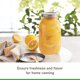 thumbnail image 2 of Mason Jars Ball, forma de bola, de un cuarto de galón (946 ml), con tapas y correas, 2 of 8