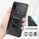 thumbnail image 2 of Funda Armada para Motorola Moto G Power 2022 con Tapa Deslizante y Soporte Magnético Giratorio Negro, 2 of 5