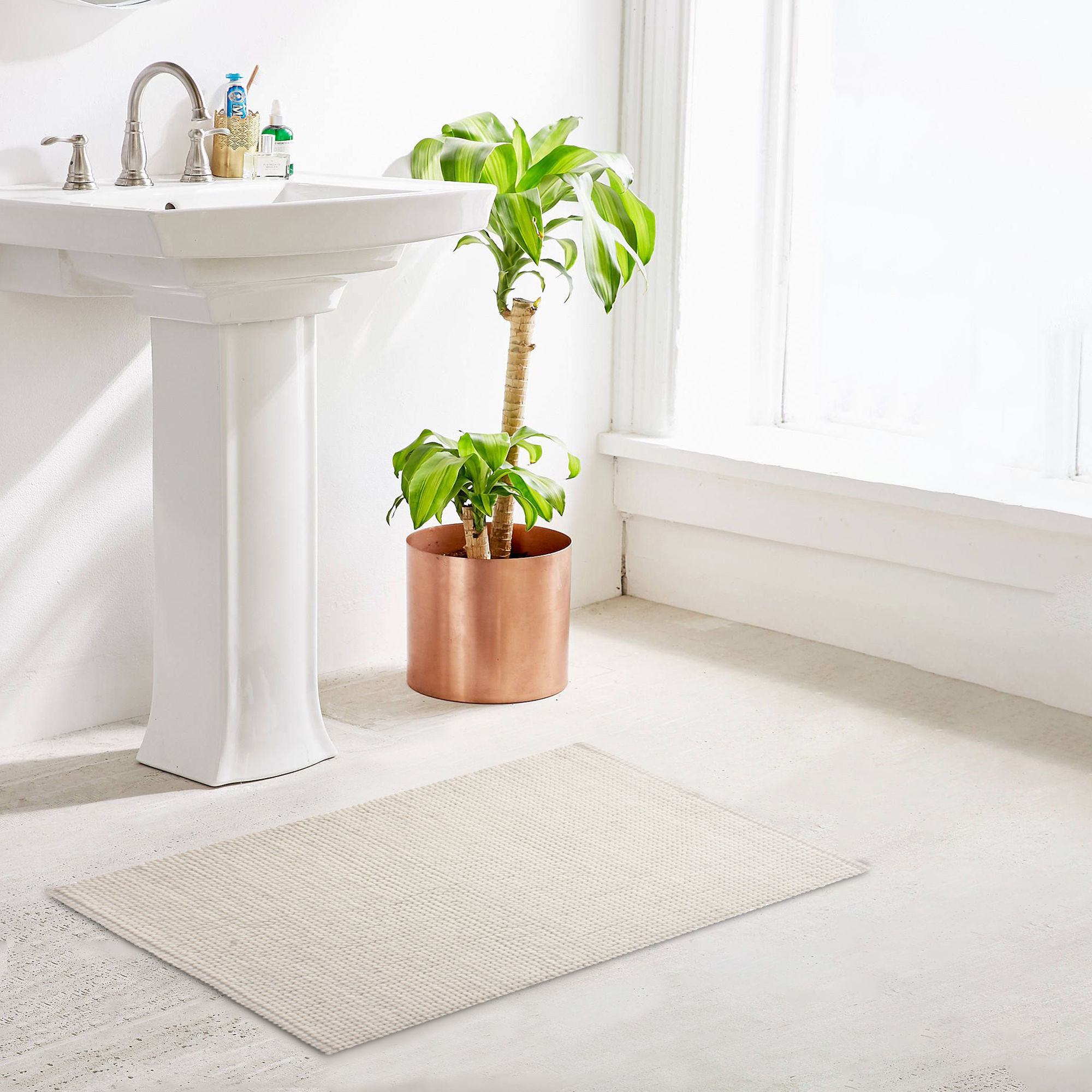 Mainstays - Piso Baño Pompom Beige