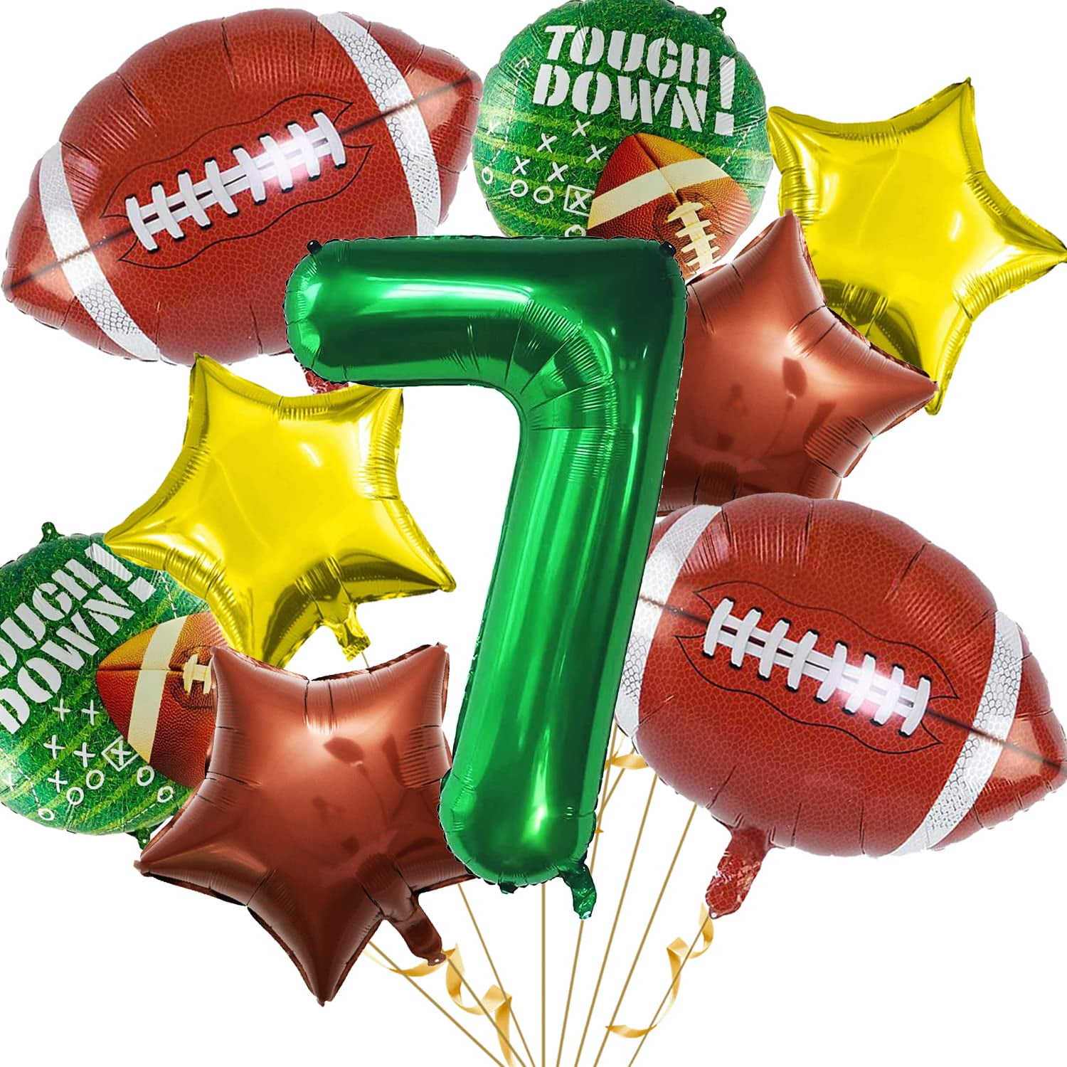 Set De Globos De Fútbol Dunseo Para Decoraciones De Fiesta De Cumpleaños