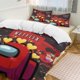 thumbnail image 3 of 3 Piece Bedding SetAmong Us RedComforter Set for Kids Boys Teen Tween 3D Lightweight Microfiber Bedding Sets, 3 of 5