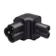 thumbnail image 1 of El Enchufe De Conversión De Energía IEC320 C6 A C7 Reemplaza El Adaptador De Accesorios De Repuestos, 1 of 5