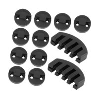 Magideal - Juego De Silenciador De Práctica De Violín De Goma, 2 Uds., Garra Para Práctica Nocturna, Reducción De Ruido, Práctica Portátil, Silenciador De Violín