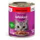 thumbnail image 1 of Pack 6 Latas Whiskas Alimento Húmedo Gato Adulto Sabor Carne, 1 of 3