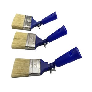 Magideal - Pincel Para Pintar Pared Con Mango Giratorio En Ángulo, Accesorio De Fácil Instalación Para Recortar Bordes Y Esquinas, Cepillo Para Manchas Versátil 3 Tamaños