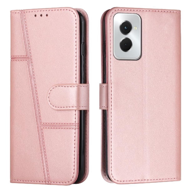 Funda Flip Para Motorola Moto G Power 5g 2024 – Carcasa Delgada Y Resistente A Impactos Con Soporte Para Uso Diario Y Profesional