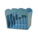 thumbnail image 1 of Alimentador De Heno Para Conejos, Soporte Para Heno Para Conejos, Almacenamiento Menos Desperdiciado, Alimentador De Heno Para Cobayas, Azul, 1 of 5