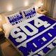 thumbnail image 1 of S04 MEIN CLUB Bold Blue White Design Duvet Cover Set Bedding Christmas Digital Print Comforter Set with Zipper Closure, 1 of 1