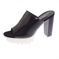 Vía Franca - Sandalia Negro Carbin