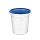 thumbnail image 1 of Contenedor Policarbonato Redondo 4,2 Lt Con Tapa Azul, 1 of 3