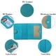 thumbnail image 3 of Cartera Mujer Pequeño Con Rfid Bloquea, Mini Monedero Bifold Para Tarjetas, Billetera De Piel Plegable Con Bolsillo, Tarjetero Minimalista Con Ventana De Identificación Para Chica Mujer, 3 of 4
