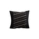 thumbnail image 2 of Set De 4 Fundas De Cojin Chenille Con Flecos Negro, 2 of 3