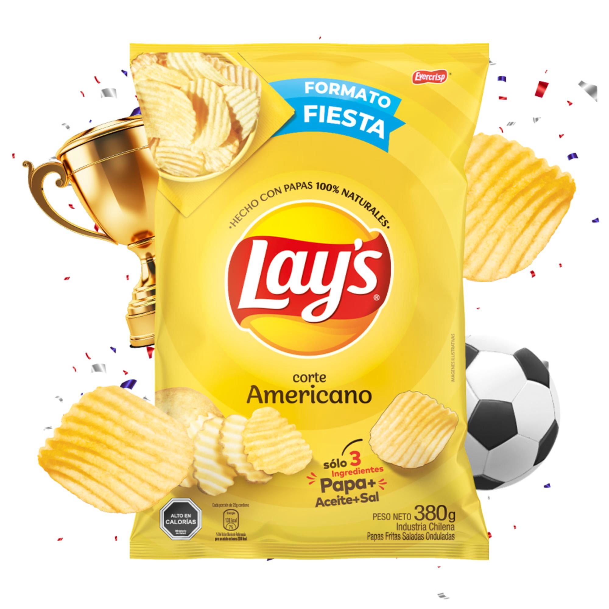 Papas Fritas Lay's Tipo Americano
