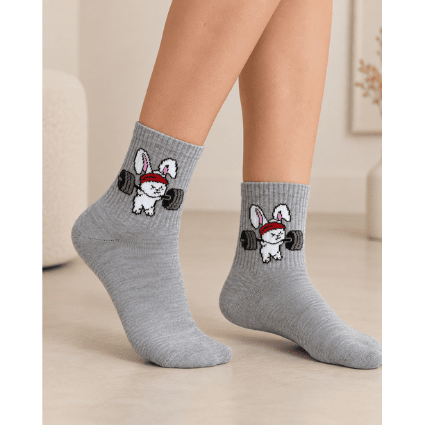Calcetines Deportivos Mujer Iron Bunny