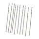 thumbnail image 2 of Pack de 10 Brocas Rectas de Acero de Alta Velocidad, 0.6mm, 2 of 3